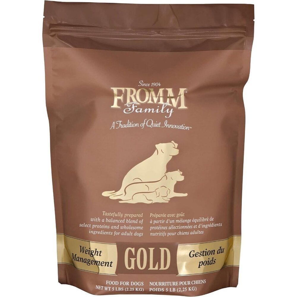 Fromm Weight Management Gold Premium Dry Dog Food - Turkey Recipe - 5 lb